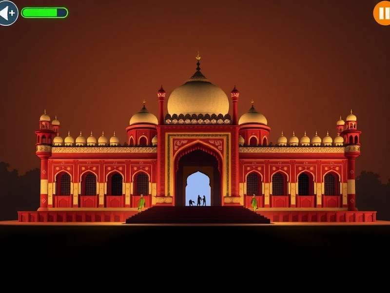 Lucknow Luminaries Game Screenshot Showcasing Bara Imambara